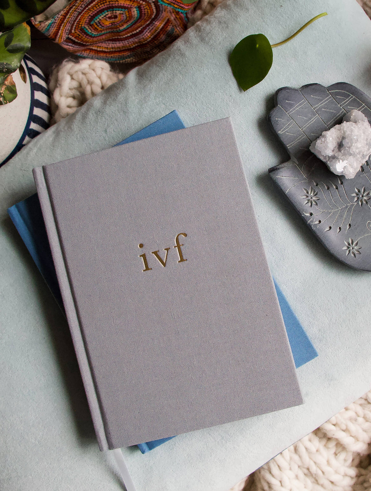 IVF Journal. Grey. Slightly Imperfect